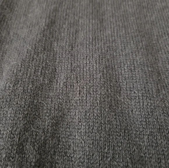 Peruvian Connection Green Alpaca V Neck Sweater Size L - Picture 4 of 4